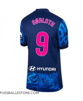 Günstige Atletico Madrid Alexander Sorloth #9 3rd trikot Damen 2024-25 Kurzarm